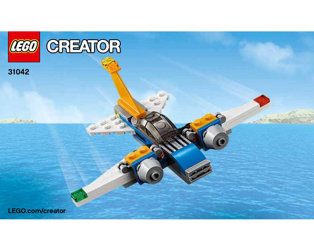 forklædning Alcatraz Island bekvemmelighed LEGO Set 31042-1-b2 Airplane (2016 Creator > Creator 3-in-1) | Rebrickable  - Build with LEGO