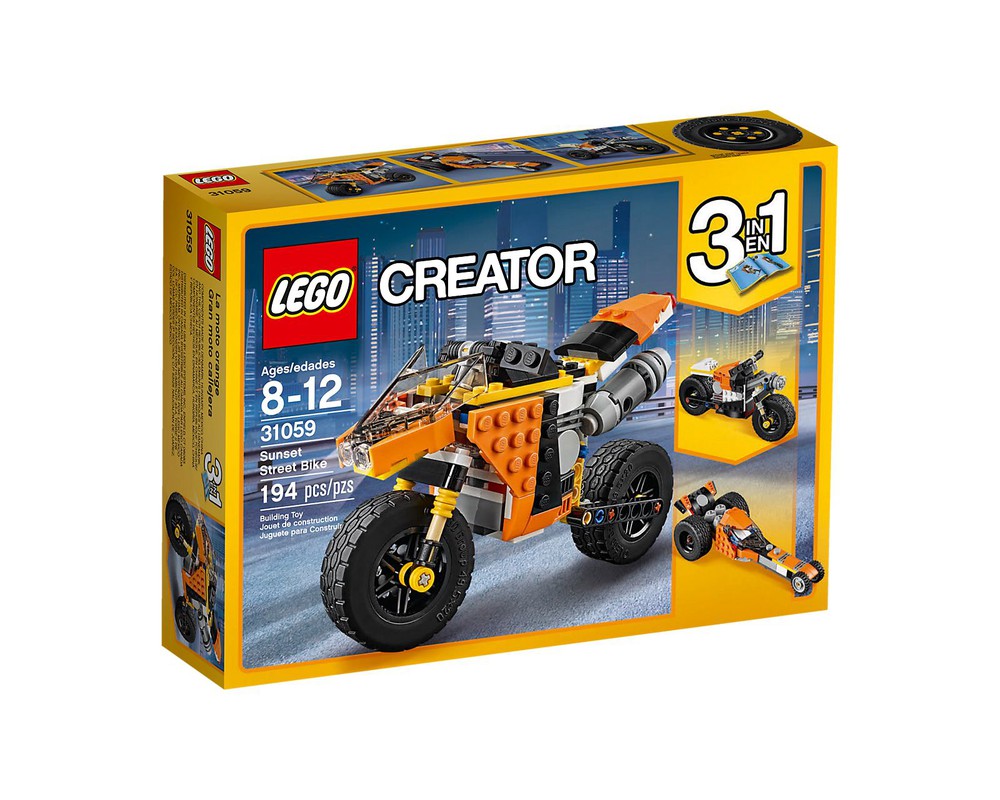 LEGO Set 31059-1 Sunset Street Bike (2016 Creator > Creator 3-in-1 ...