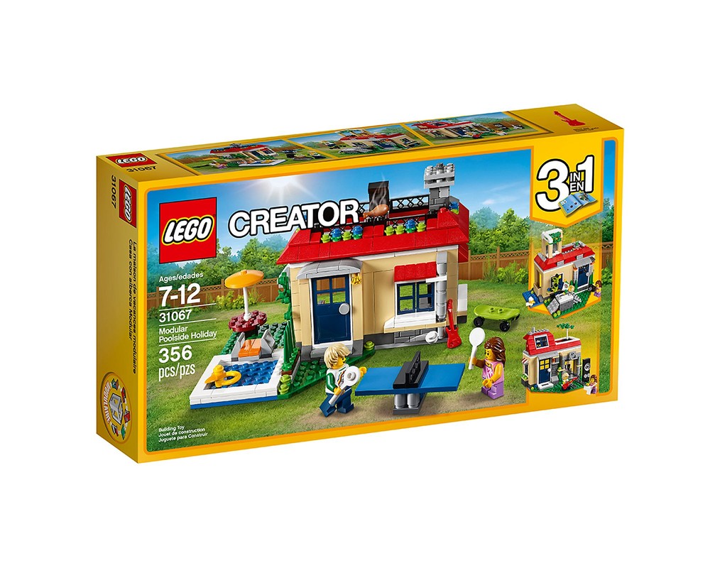 LEGO Set 31067-1 Modular Poolside Holiday (2017 Creator > Creator