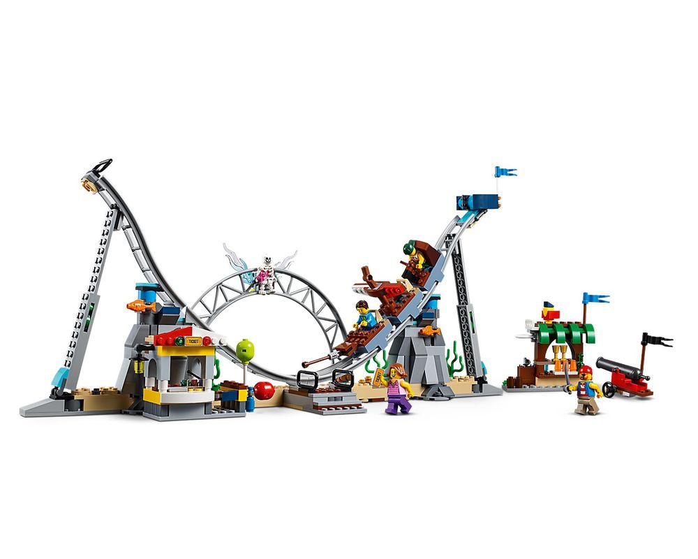 LEGO Set 31084-1 Pirate Roller Coaster (2018 Creator > Creator 3 