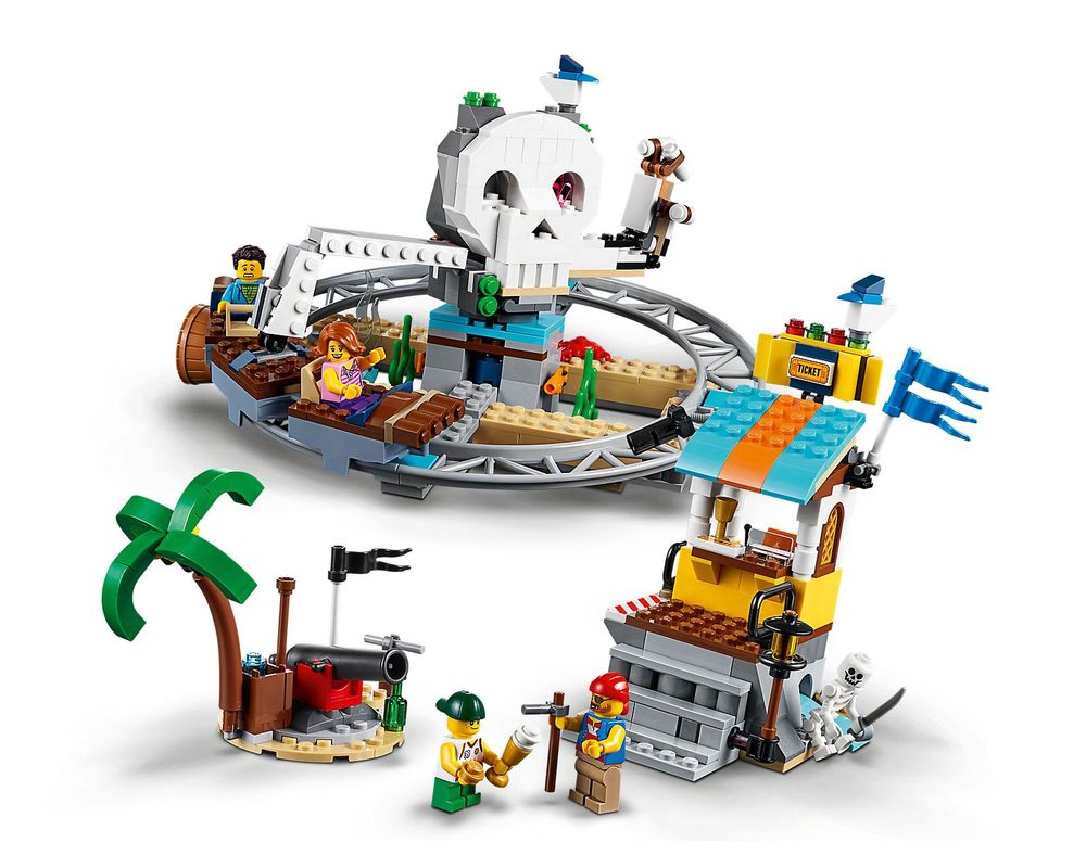 LEGO Set 31084-1 Pirate Roller Coaster (2018 Creator > Creator 3 