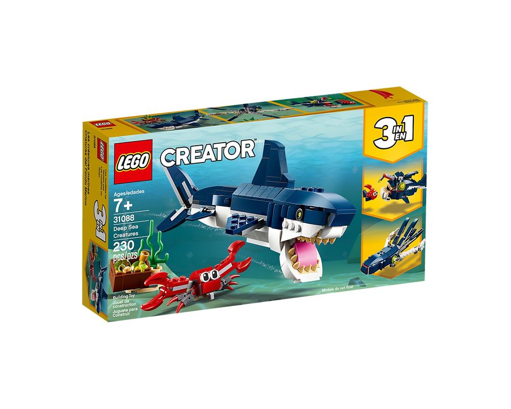 LEGO Set 31088-1 Deep Sea Creatures (2019 Creator > Creator 3-in-1 