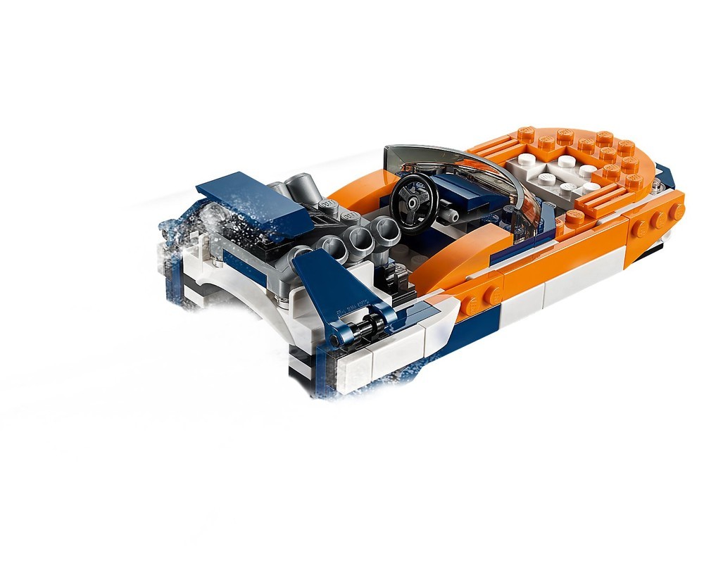 LEGO Set 31089-1-b2 Speed Boat (2019 Creator > Creator 3-in-1 ...