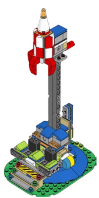 Lego Free Fall Tower