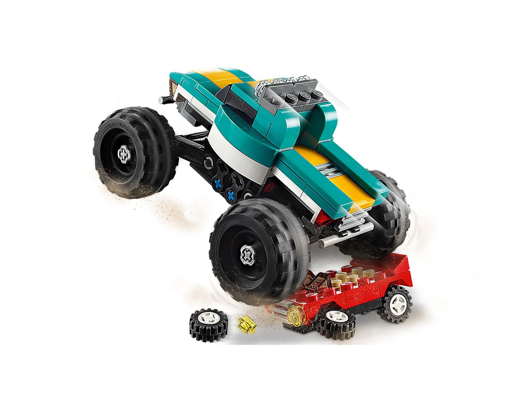 LEGO Set 31101-1 Monster Truck (2020 Creator > Creator 3-in-1) | - Build with LEGO