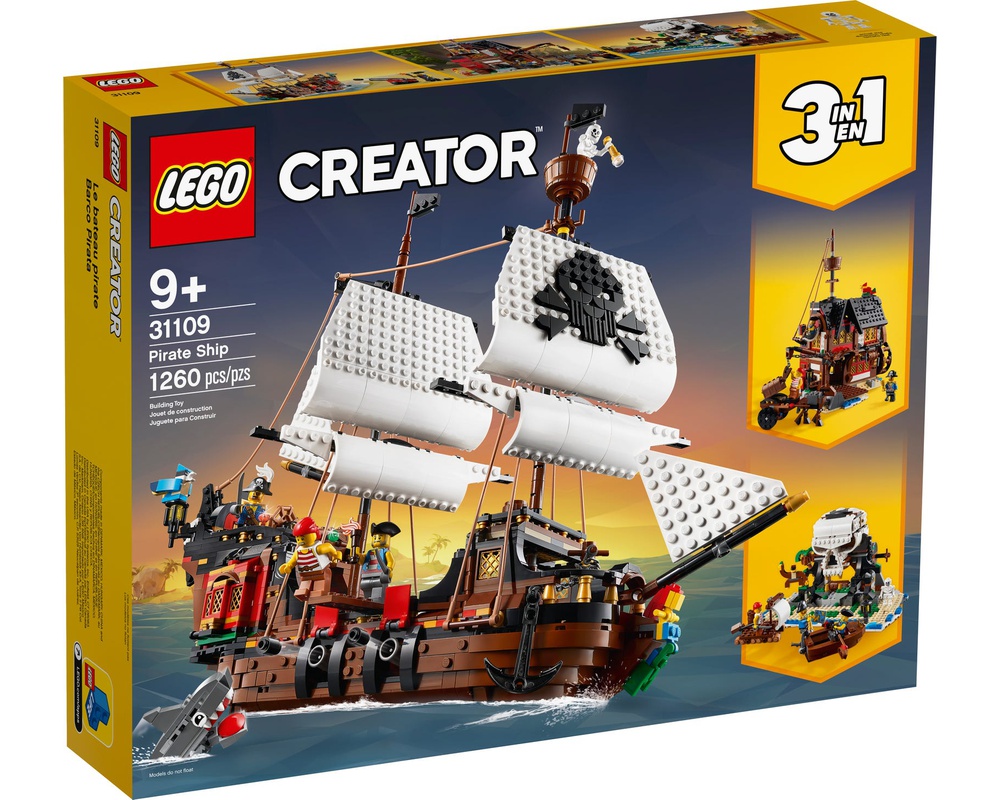 LEGO Pirate Ship AND two bonus LEGO architectural sets!