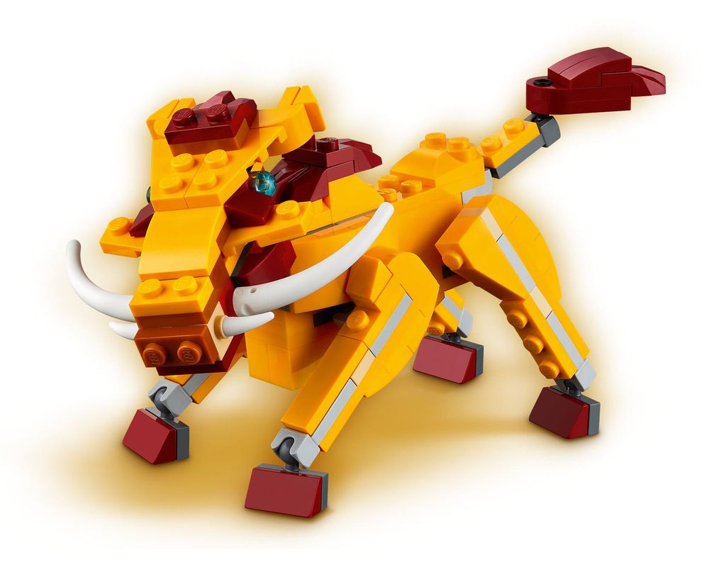LEGO Set 31112-1 Wild Lion (2021 Creator > Creator 3-in-1 