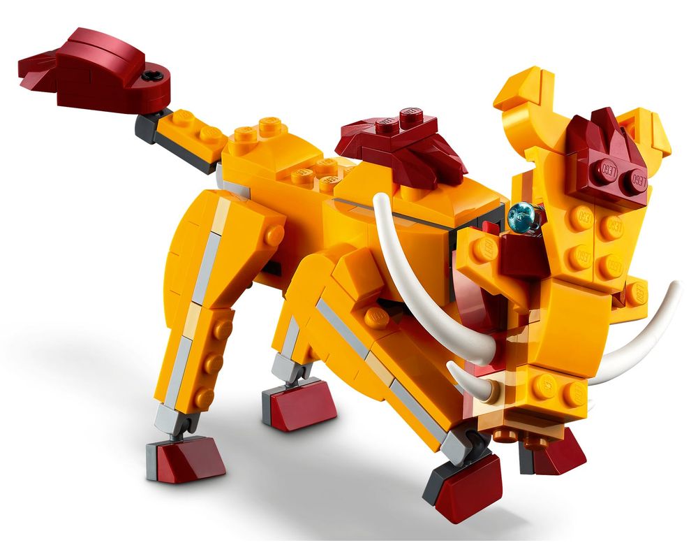LEGO Set 31112-1 Wild Lion (2021 Creator > Creator 3-in-1 