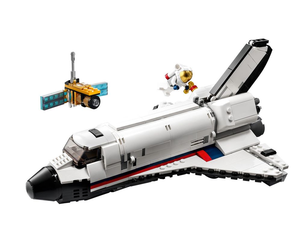 Magtfulde Arabiske Sarabo Dykker LEGO Set 31117-1 Space Shuttle Adventure (2021 Creator > Creator 3-in-1) |  Rebrickable - Build with LEGO