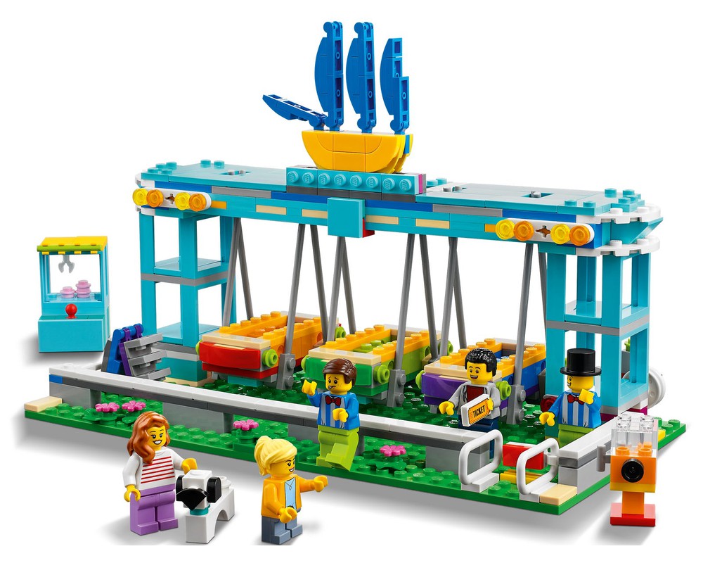 lego swing ship ride