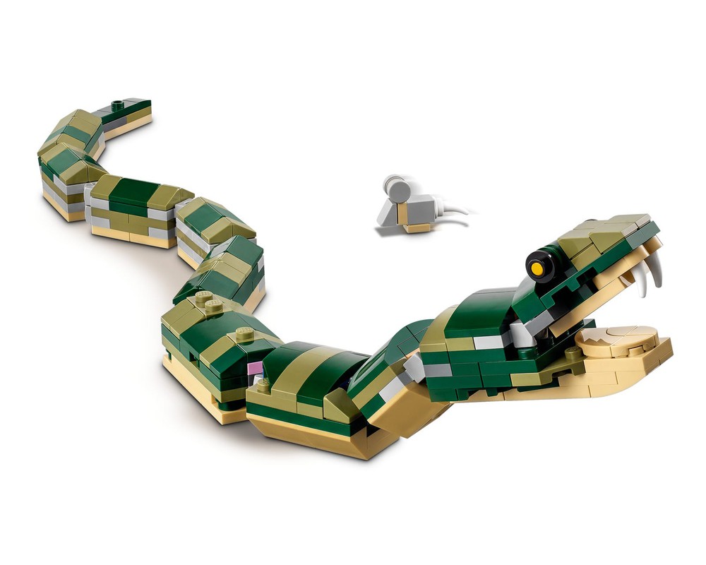 LEGO Set 31121-1 Crocodile (2021 Creator > Creator 3-in-1 ...