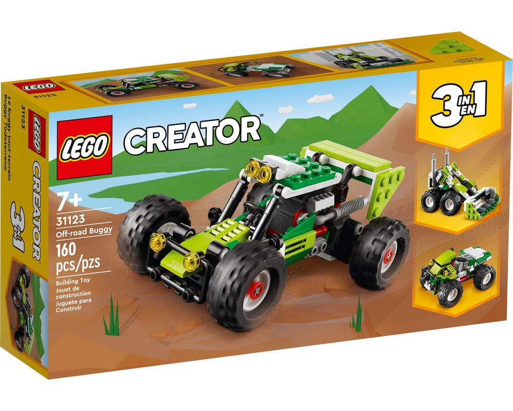 LEGO Set 31123-1 Off-road Buggy (2022 Creator > Creator 3-in-1 