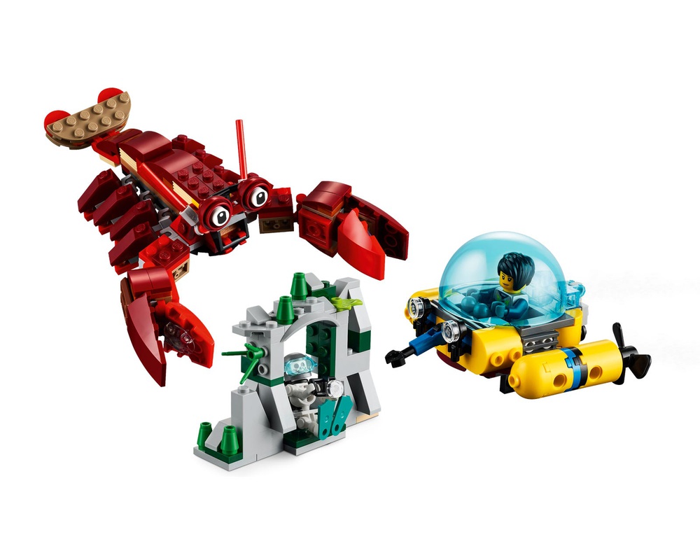 Tutorial: LEGO CREATOR 31058 alternate design Transformer Stingray 