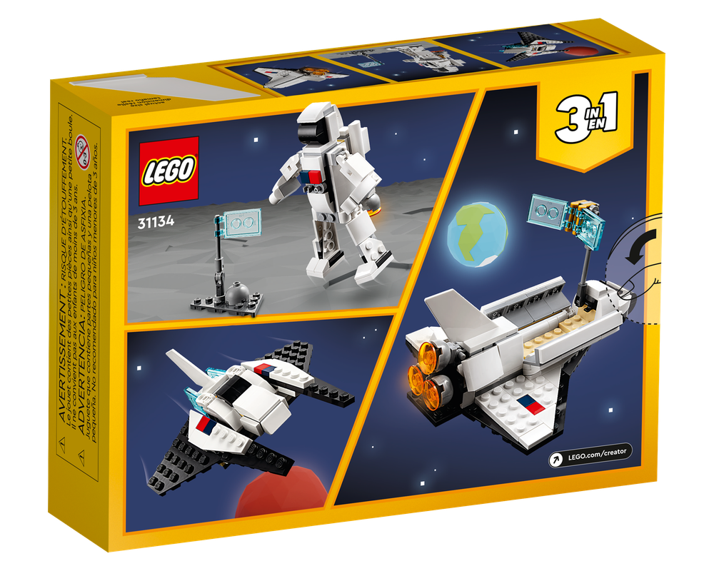 LEGO Set 31134-1 Space Shuttle (2023 Creator > Creator 3-in-1