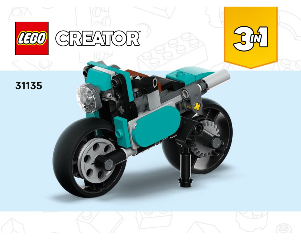 LEGO Set 31135-1-b1 Superbike (2023 Creator > Creator 3-in-1 ...