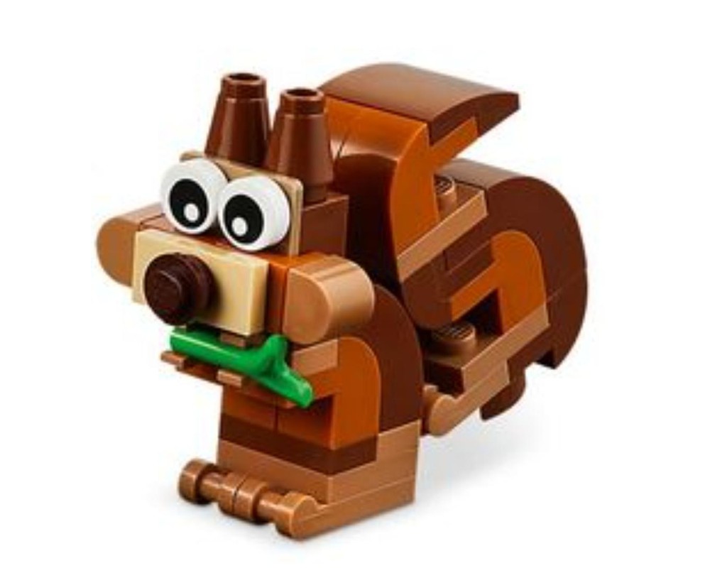 LEGO MOC Booksnail - 31125 Squirrel leftover parts by schnabbo