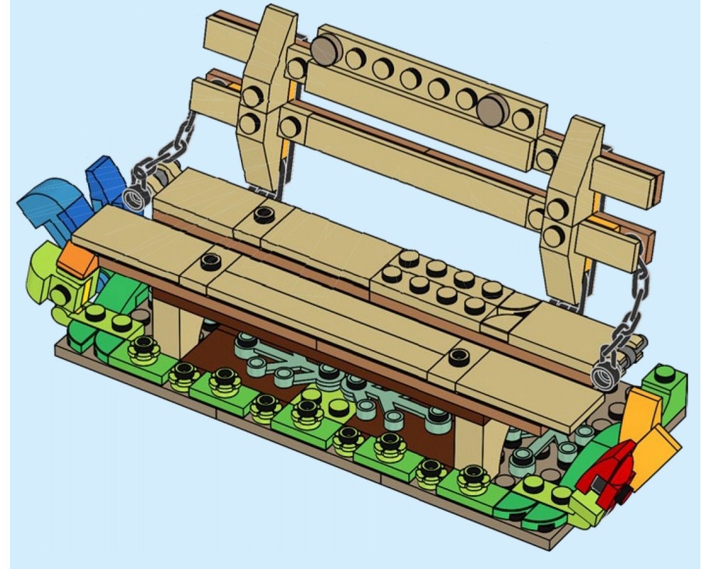 LEGO Set 31143-1-b2-s4 Bench (2023 Creator > Creator 3-in-1 ...