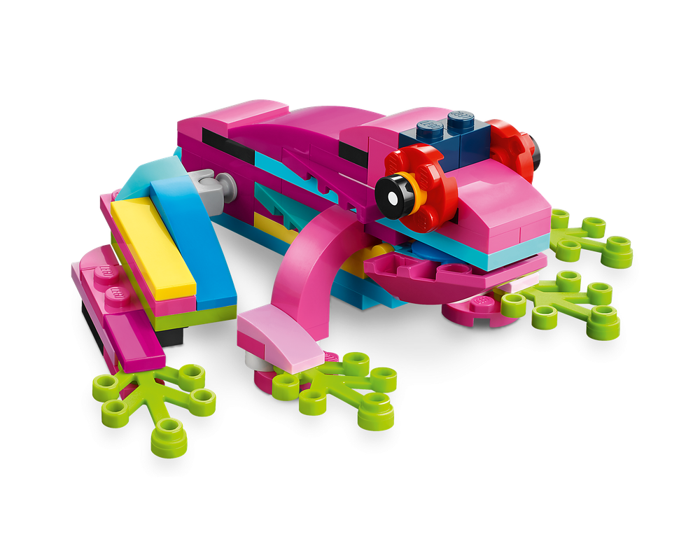 LEGO Set 31144-1-b2 Exotic Pink Frog (2023 Creator > Creator