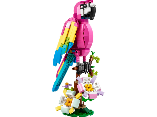 Exotic Pink Parrot
