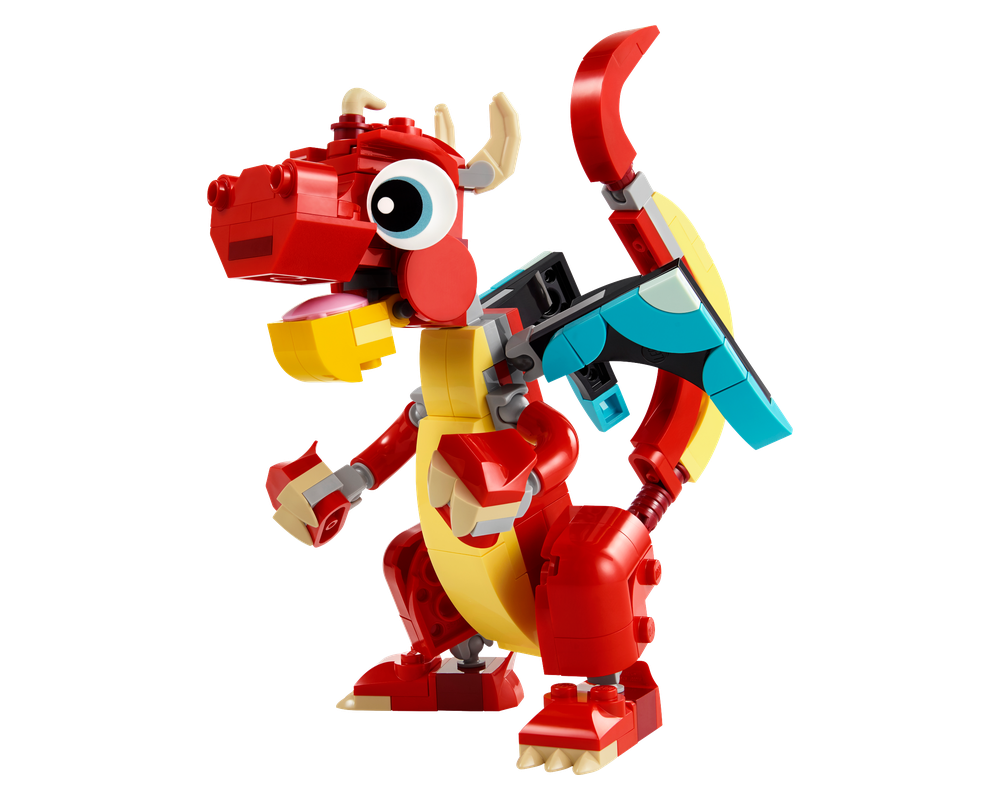 LEGO Set 31145-1 Red Dragon (2024 Creator > Creator 3-in-1 ...