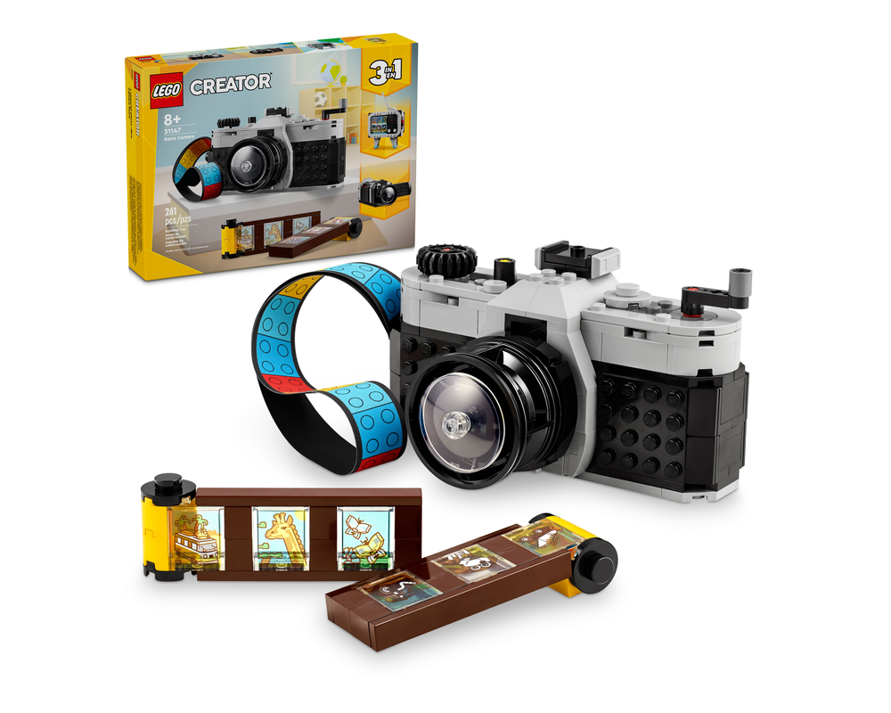 LEGO Set 31147-1 Retro Camera (2024 Creator > Creator 3-in-1)
