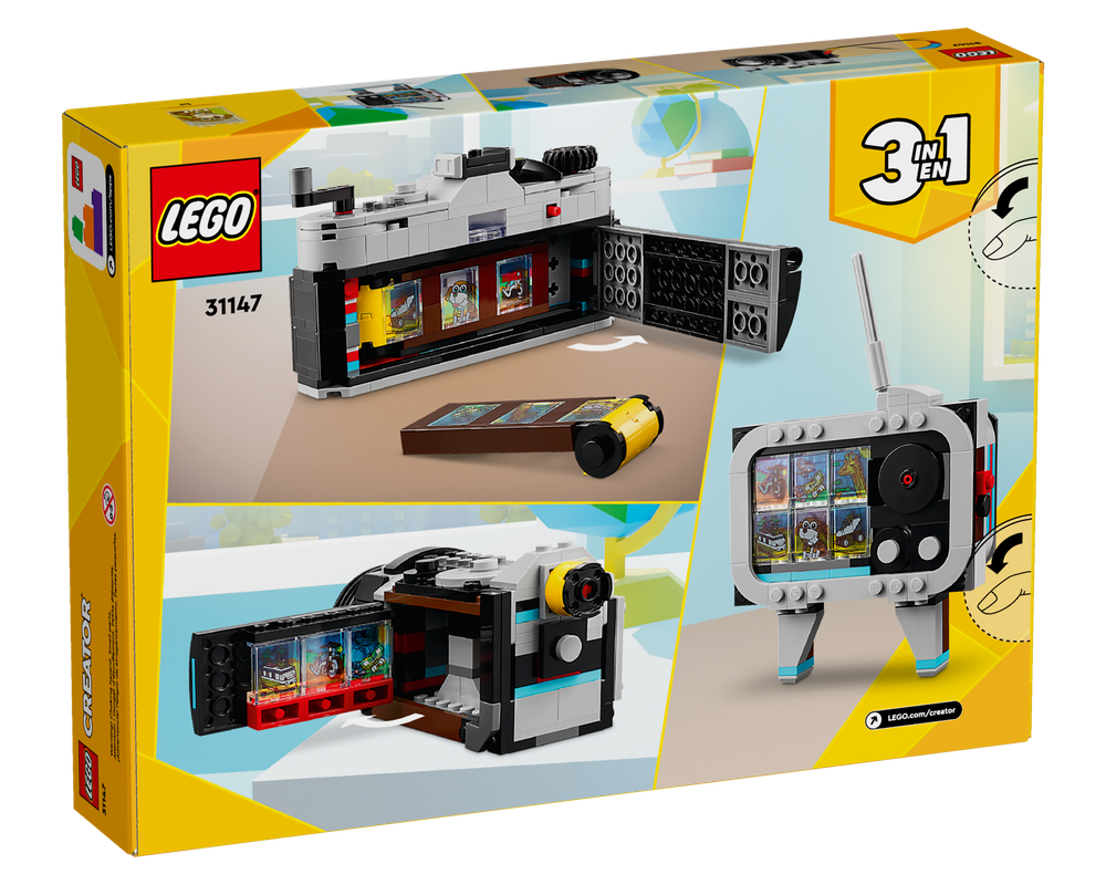 Lego Set 31147 1 Retro Camera 2024 Creator Creator 3 In 1