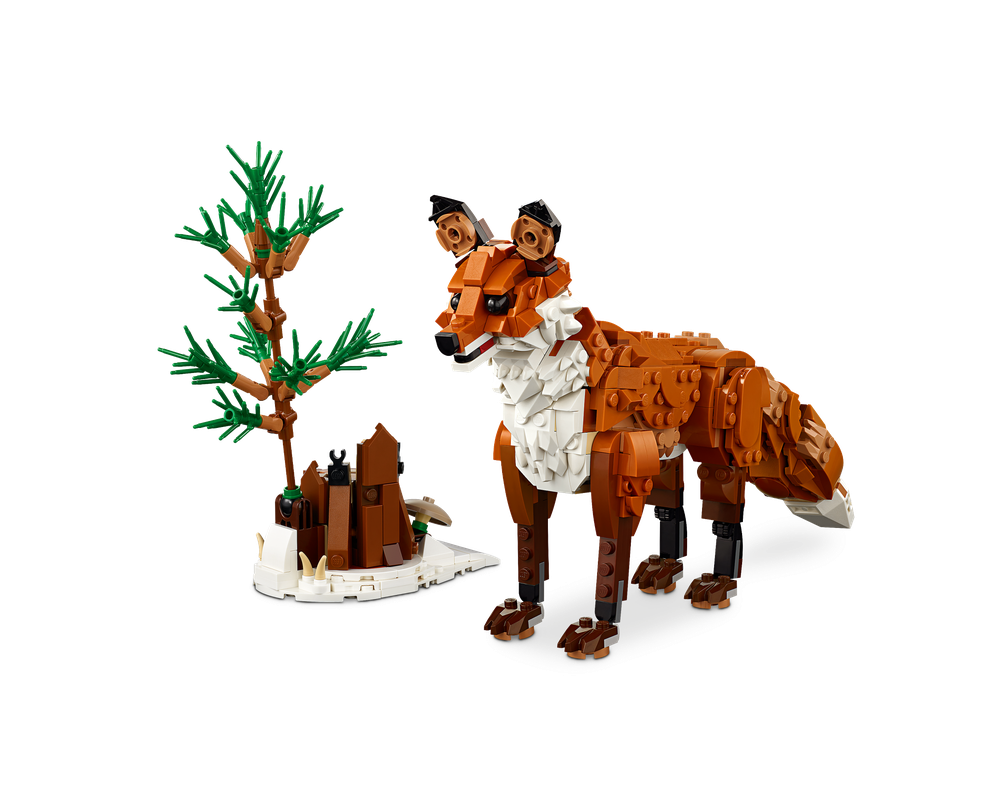 LEGO Set 31154-1 Forest Animals: Red Fox (2024 Creator > Creator 3-in-1