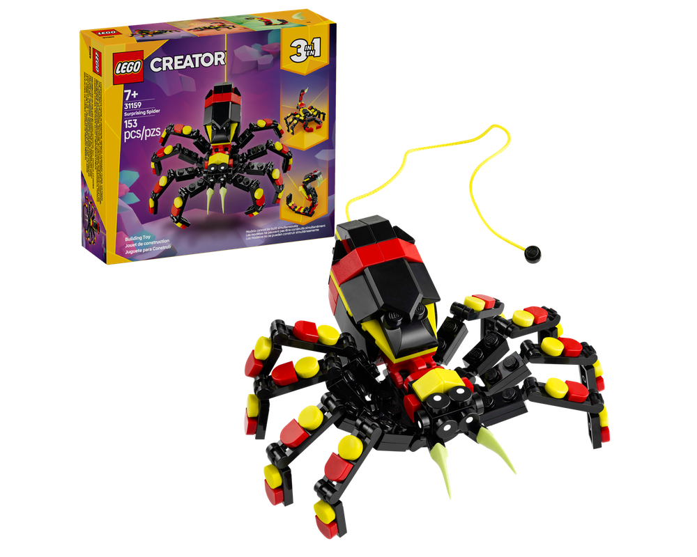 LEGO Set 31159-1 Wild Animals: Surprising Spider (2025 Creator