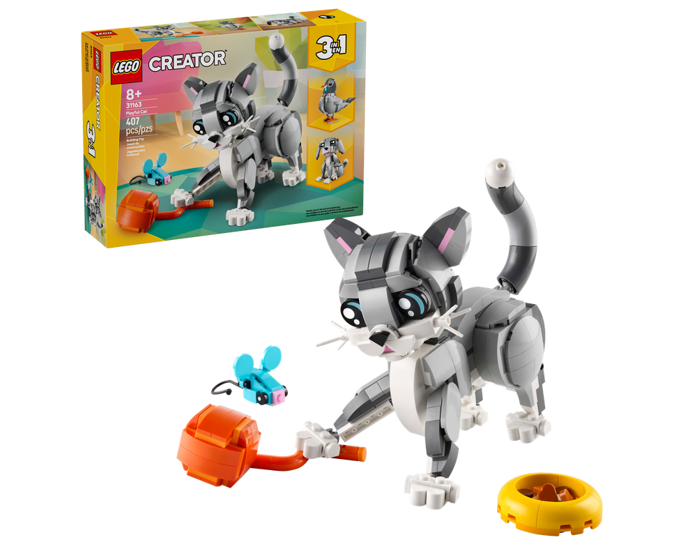 LEGO Set 31163-1 Playful Cat (2025 Creator > Creator 3-in-1