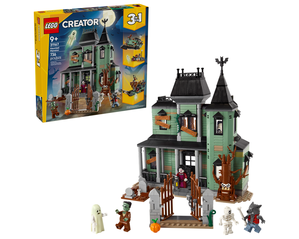LEGO Set 31167-1 Haunted Mansion (2025 Creator > Creator 3-in-1