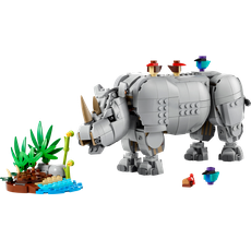 Wild Animals: Majestic Rhino with Birds (set 31171-1)