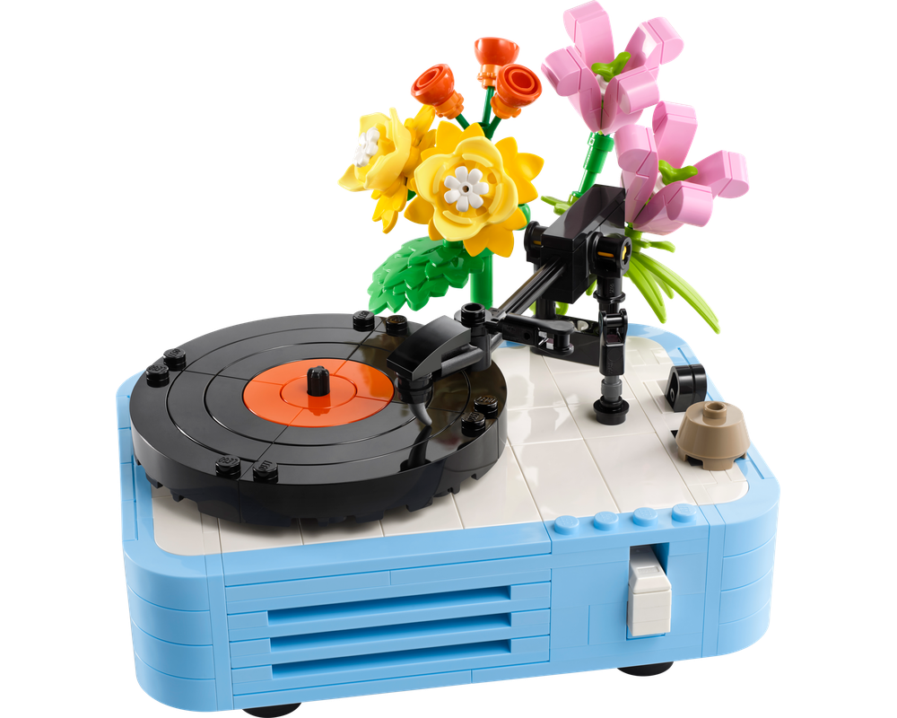 LEGO Set 31172-1 Record Player with Flowers (2025 Creator