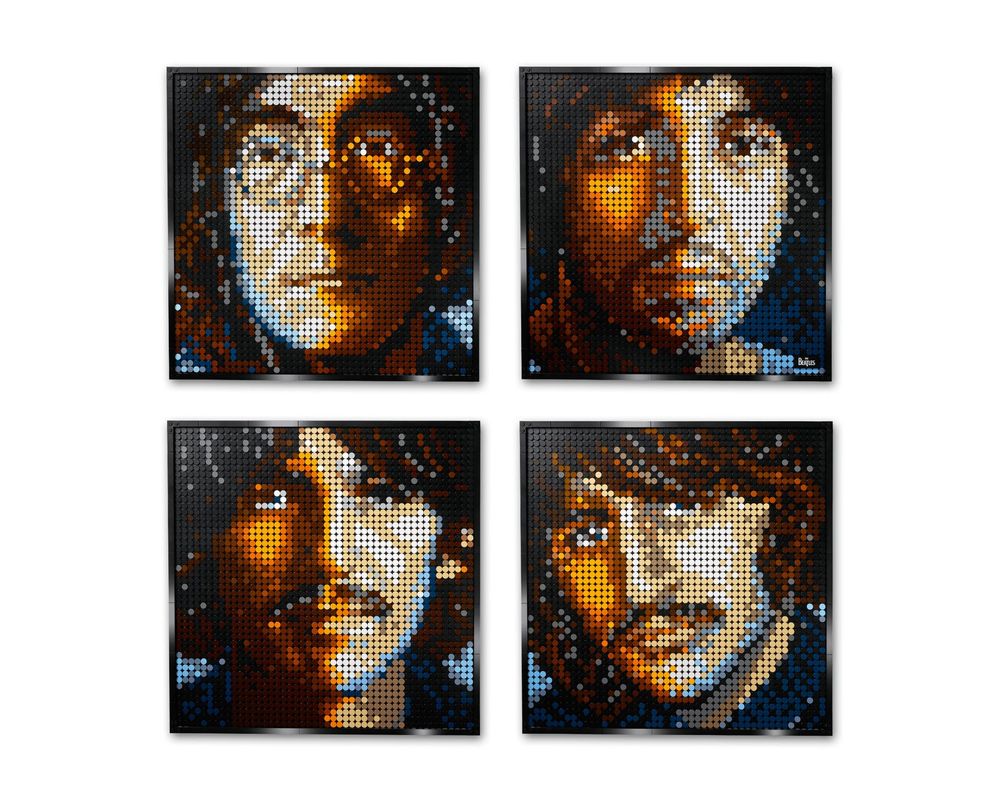 LEGO Set 31198-1 The Beatles (2020 LEGO Art) | Rebrickable - Build