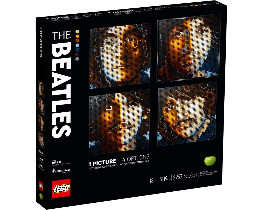 LEGO Ideas 31198 Beatles Artwork  instruction Manual book booklet ONLY NO BRICKS