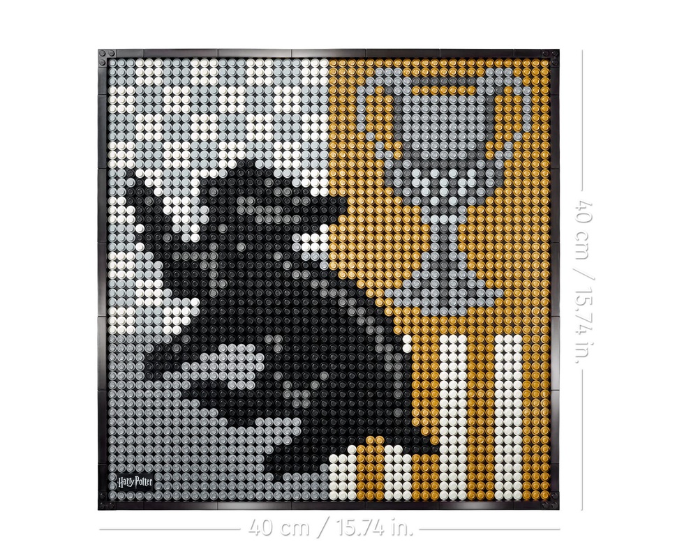 LEGO Set 31201-1 Harry Potter Hogwarts Crests (2021 LEGO Art 