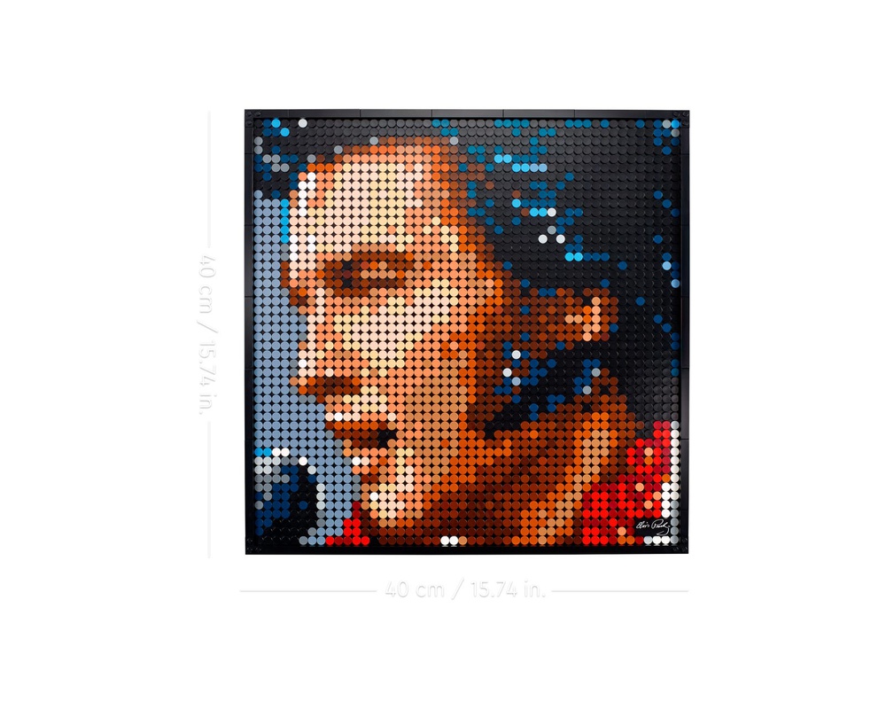 LEGO Art Elvis Presley 31204 Elvis Presley, il Re del Rock and Roll 31204