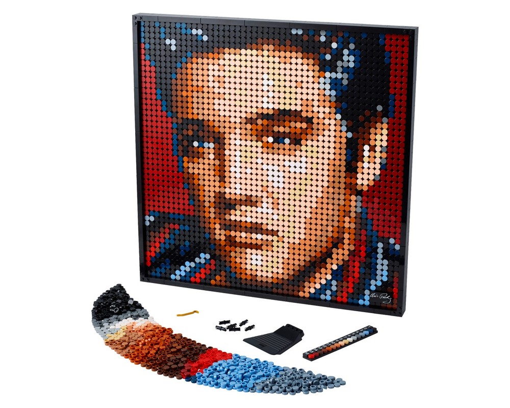 LEGO Set 31204-1 Elvis Presley – The King (2022 LEGO Art