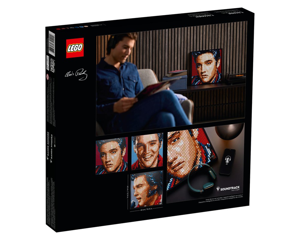 LEGO Set 31204-1 Elvis Presley – The King (2022 LEGO Art