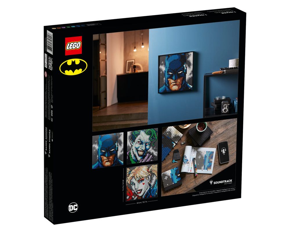 LEGO Set 31205-1 Jim Lee Batman Collection (2022 LEGO Art 