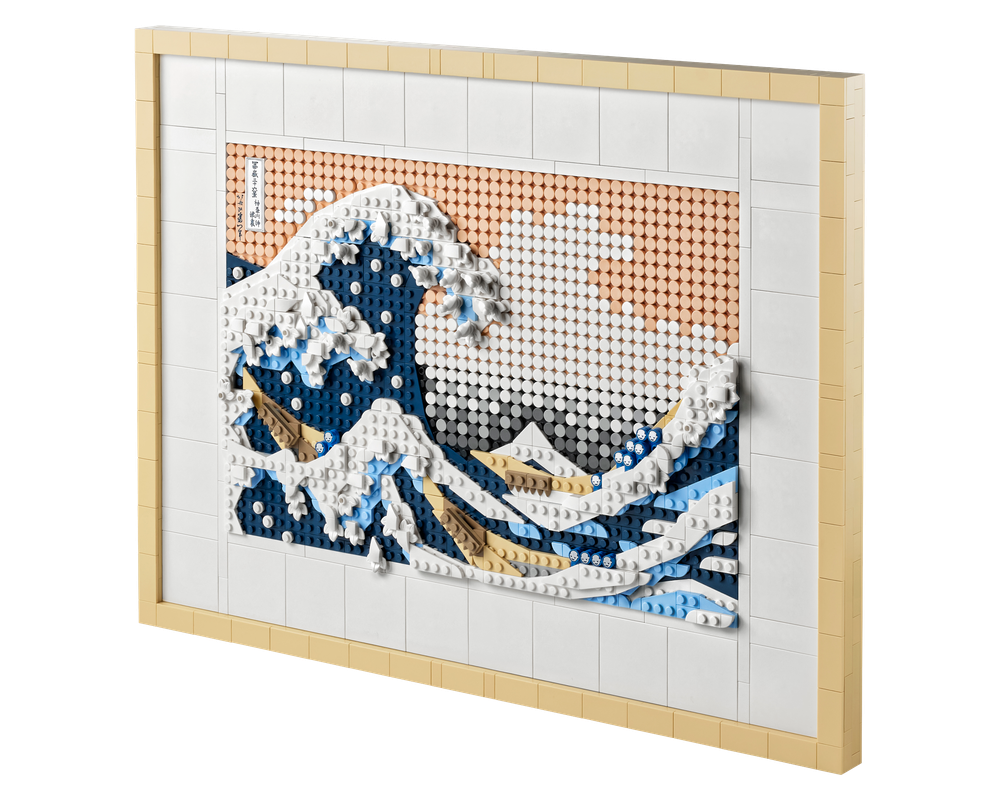 LEGO Set 31208-1 Hokusai - The Great Wave (2023 LEGO Art