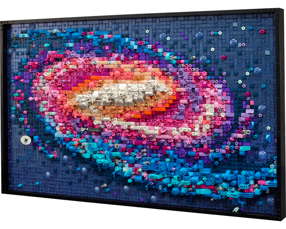 LEGO Set 31212-1 The Milky Way Galaxy (2024 LEGO Art) | Rebrickable ...