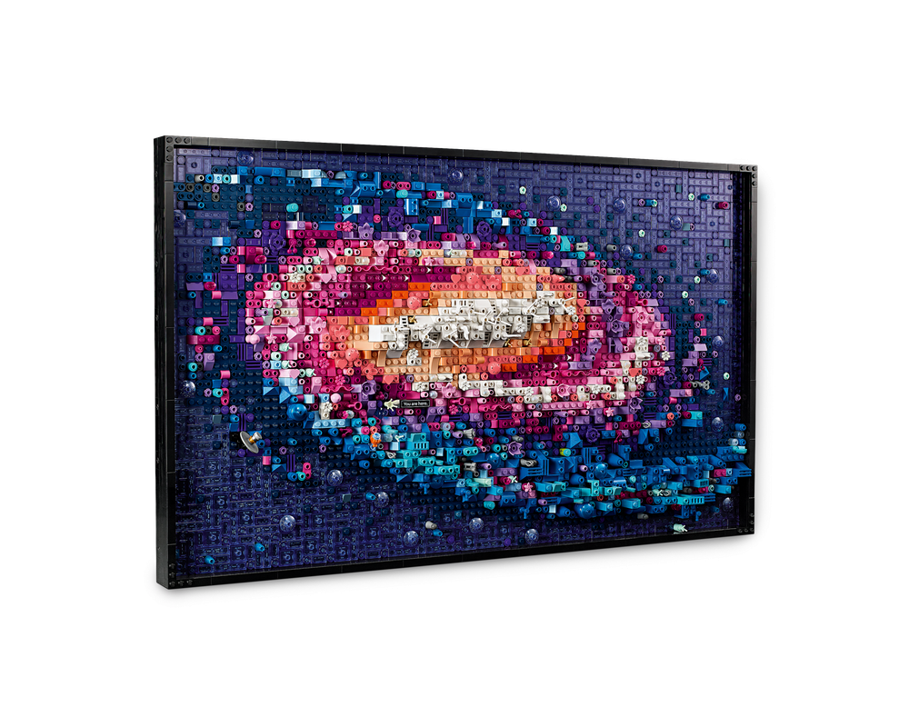 LEGO Set 31212-1 The Milky Way Galaxy (2024 LEGO Art) | Rebrickable ...