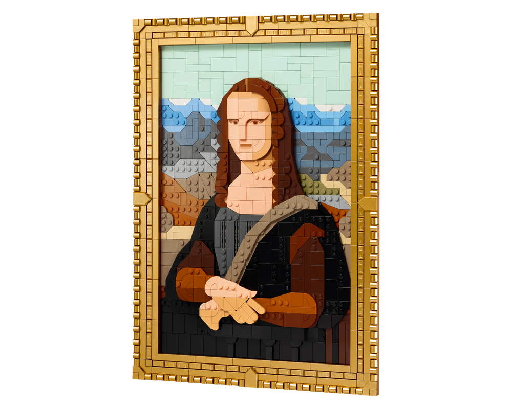 LEGO Set 31213-1 Mona Lisa (2024 LEGO Art) | Rebrickable - Build 