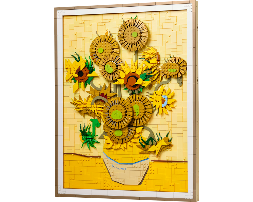 LEGO Set 31215-1 Vincent van Gogh – Sunflowers (2025 LEGO Art