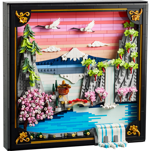 Japanese Cherry Blossom Landscape