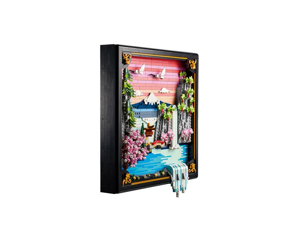 LEGO Set 31218-1 Japanese Cherry Blossom Landscape (2026 LEGO Art ...