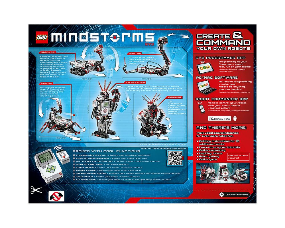 LEGO Set 31313-1 EV3 (2013 Mindstorms EV3) Rebrickable - Build with LEGO