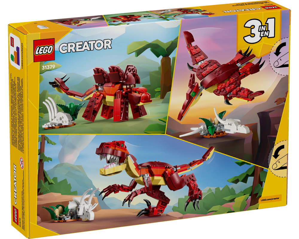 【専用】加工費用 LEGO Set 31379-1 Fierce Dinosaur (2026 Creator > Creator 3-in-1