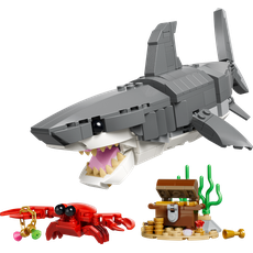 Fierce Shark with a Treasure Chest (set 31381-1)