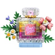 Floral Decor Perfume Bottle